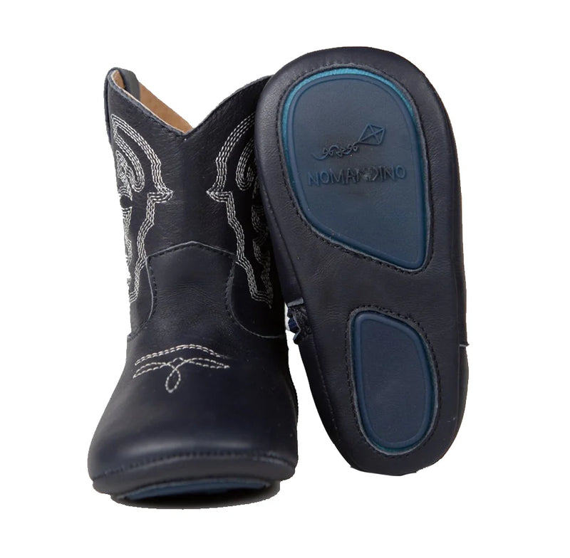 Nomandino Baby's Plano Navy Blue Boot