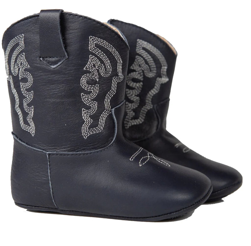 Nomandino Baby's Plano Navy Blue Boot