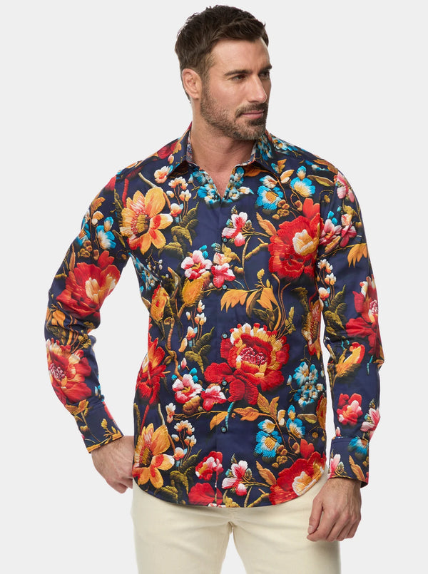 ROBERT GRAHAM MANCHESTER LONG SLEEVE BUTTON DOWN SHIRT