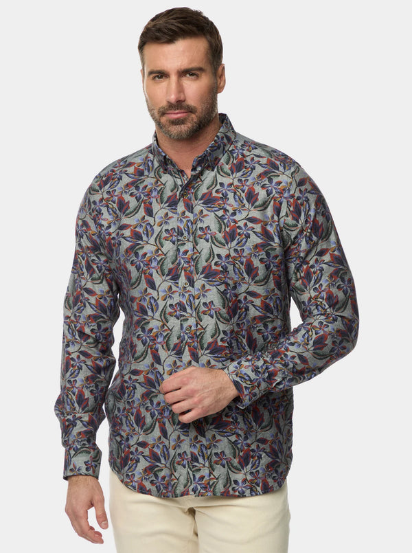 ROBERT GRAHAM ZITON LONG SLEEVE BUTTON DOWN SHIRT