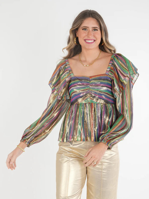 EMILY MCCARTHY Gigi Top - Tinsel