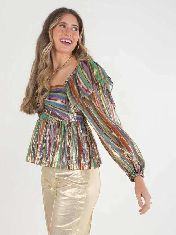 EMILY MCCARTHY Gigi Top - Tinsel