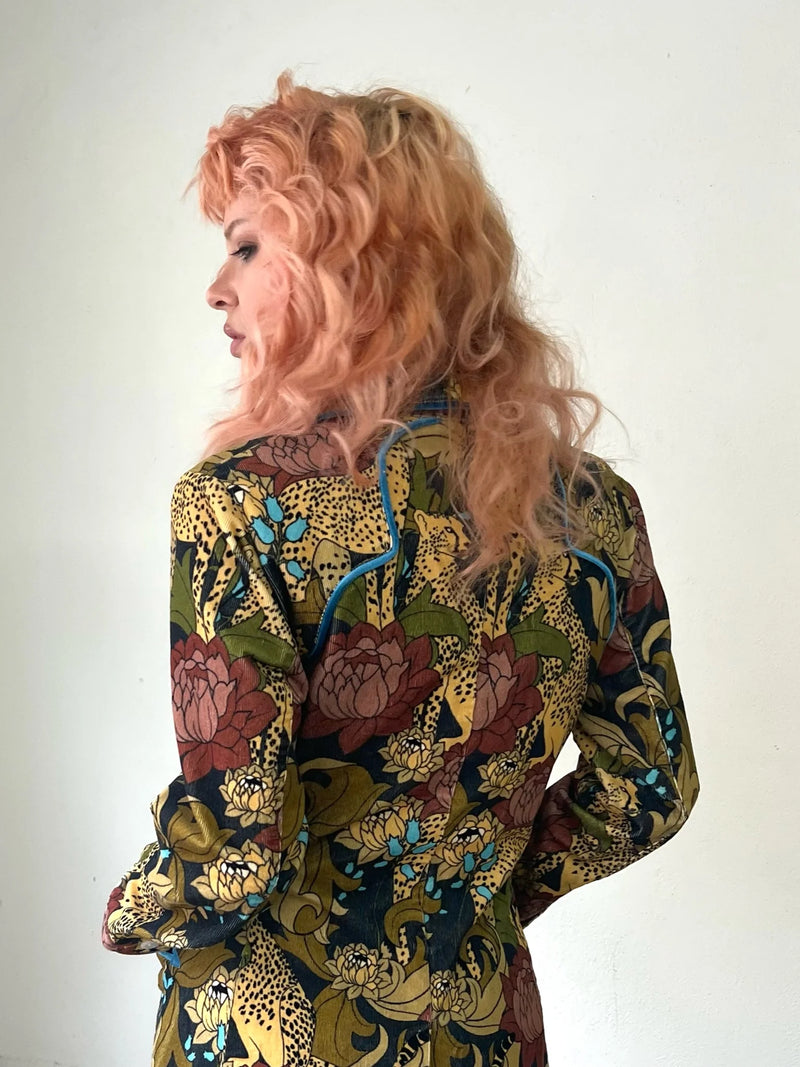 CLASSIC ROCK COUTURE WILD CHILD CORDUROY BLAZER