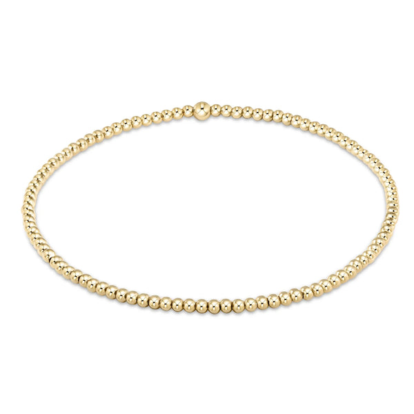Enewton classic gold 2mm bead bracelet