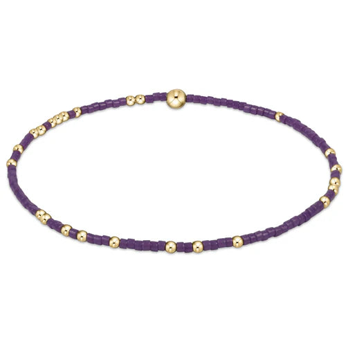 ENEWTON gameday hope unwritten bracelet - purple