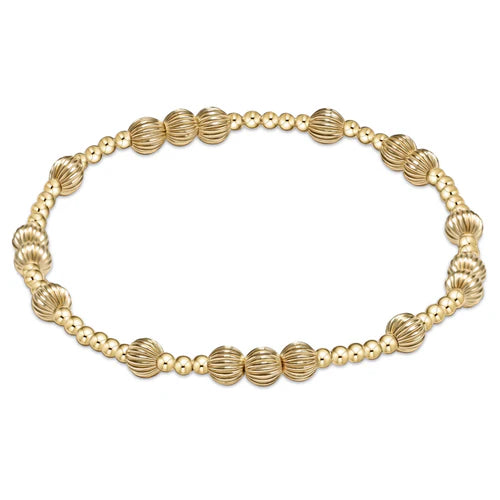 ENEWTON hope unwritten dignity 5mm bead bracelet - gold