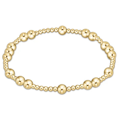 ENEWTON hope unwritten 5mm bead bracelet - gold