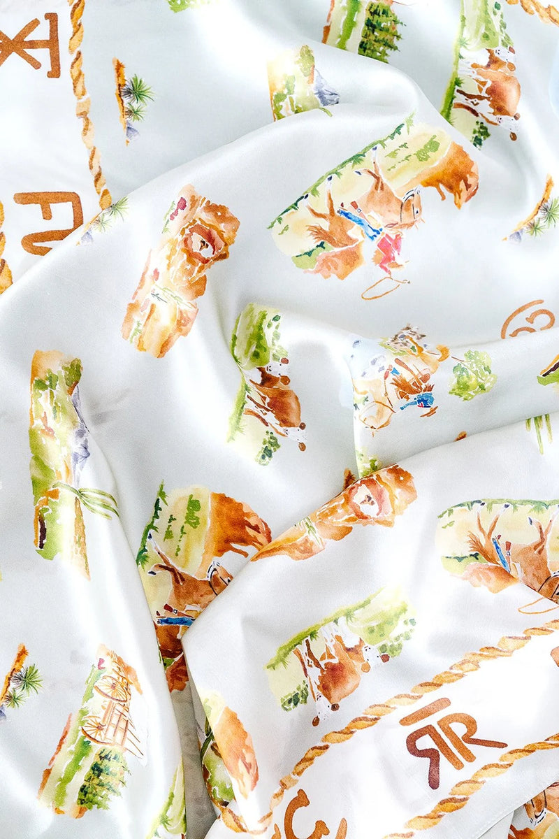 Catherine Cartie Western Toile Scarf