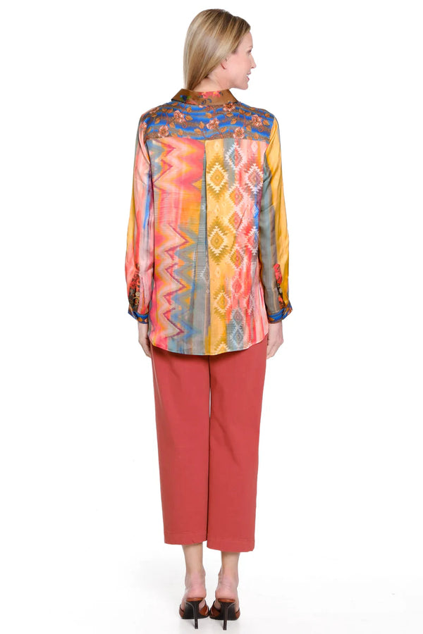 John Mark
Wide Leg Pant - Red Clay