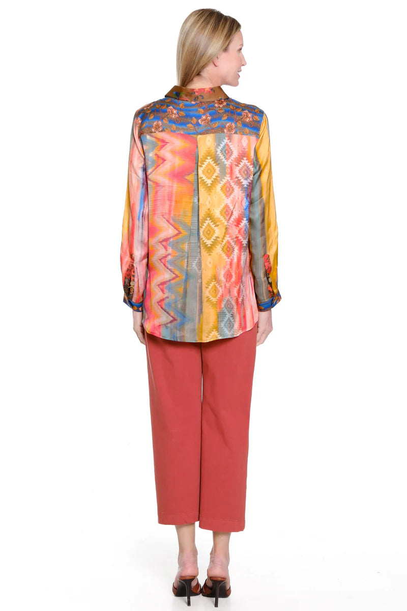 John Mark
Wide Leg Pant - Red Clay