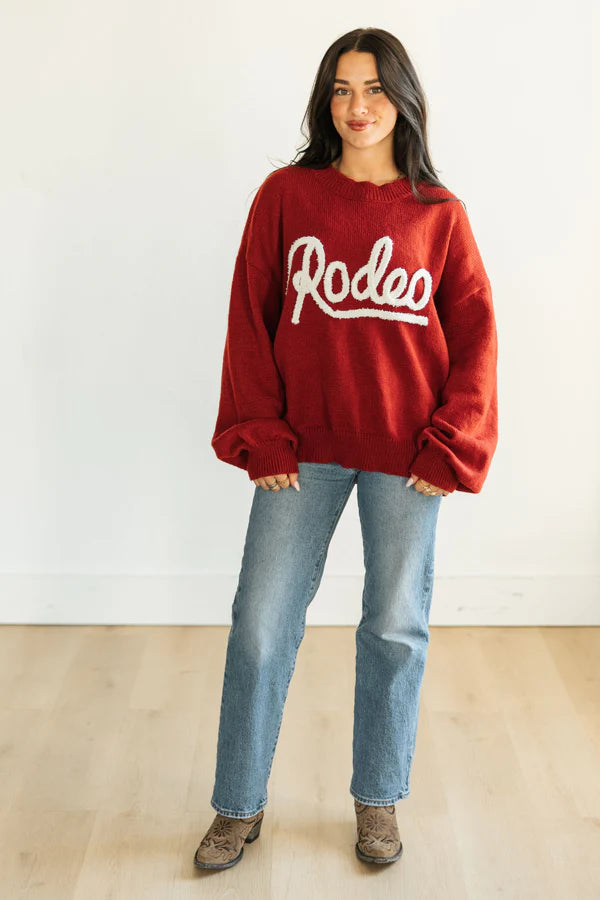Turquoise Haven Rodeo Sweater 