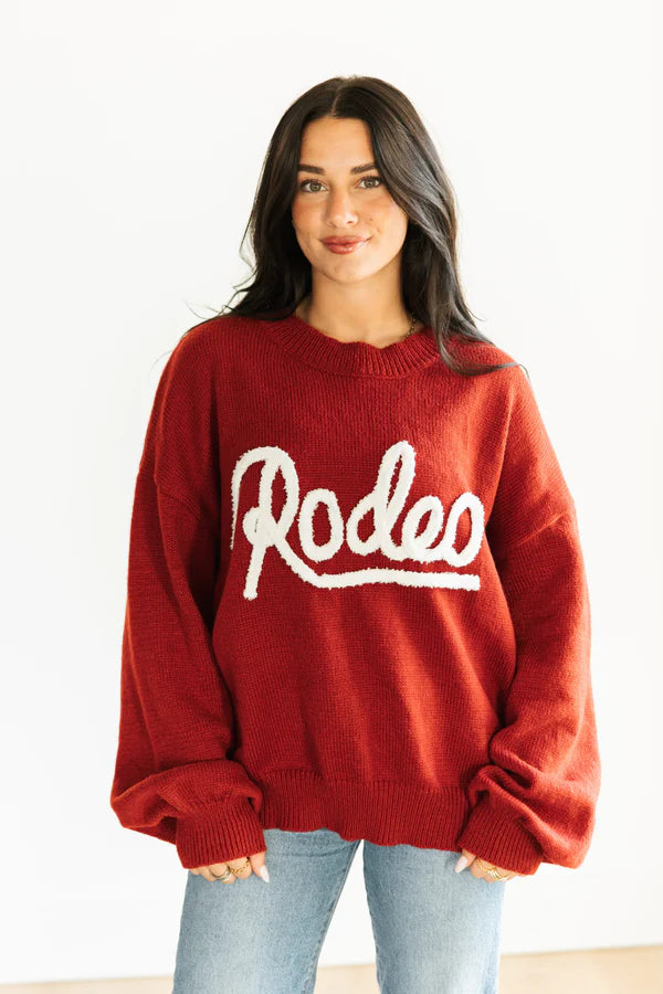 Turquoise Haven Rodeo Sweater 