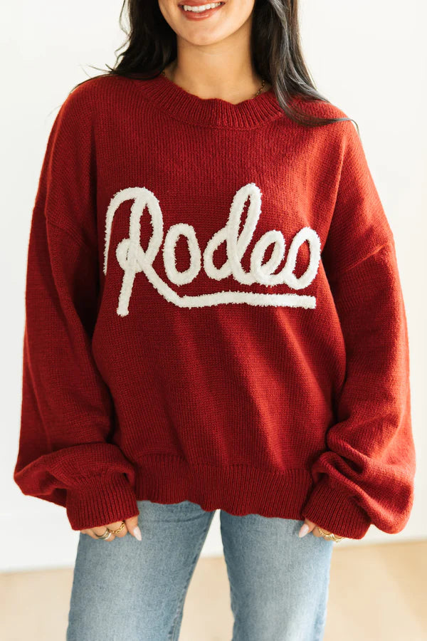 Turquoise Haven Rodeo Sweater 