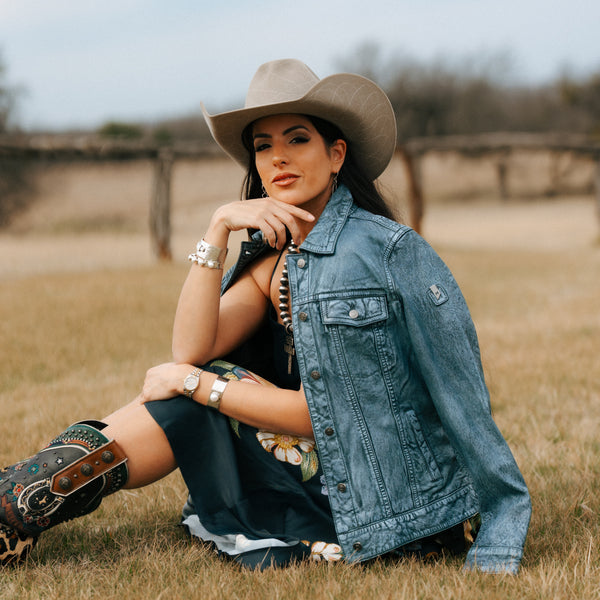 Mauritius Jessie Teal Jacket – Maverick Fine Western Wear