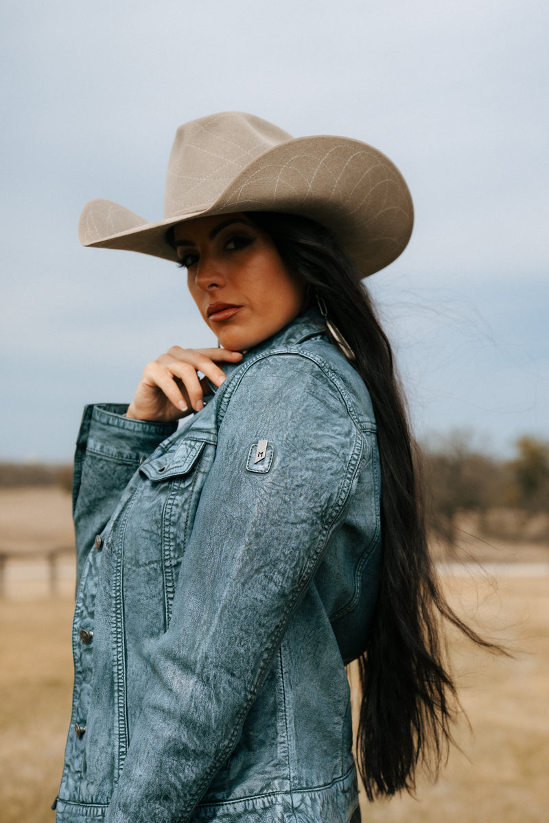 Mauritius Jessie Teal Jacket – Maverick Fine Western Wear