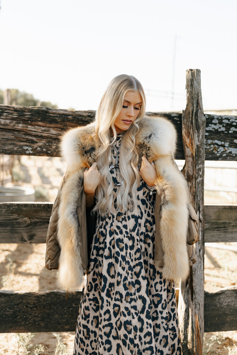 Diomi Slim Cut Tick Tok Jacket- Bronze