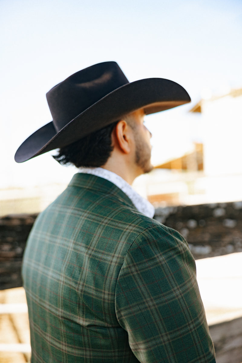 Byron Plaid Green Sport Coat