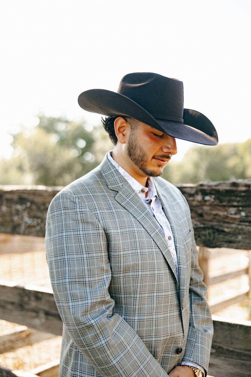 Billy Reid Plaid Sage Sport Coat