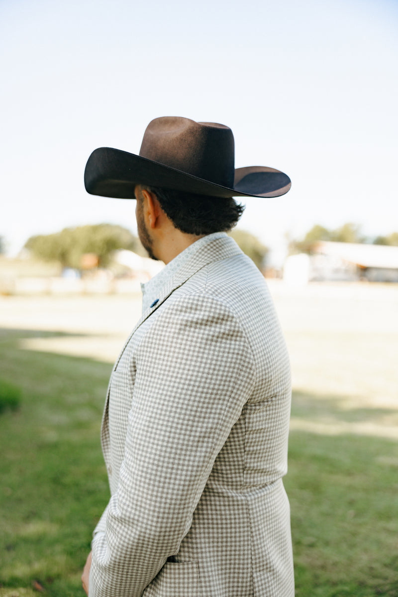 Maverick Exclusive Natural Check Sport Coat 