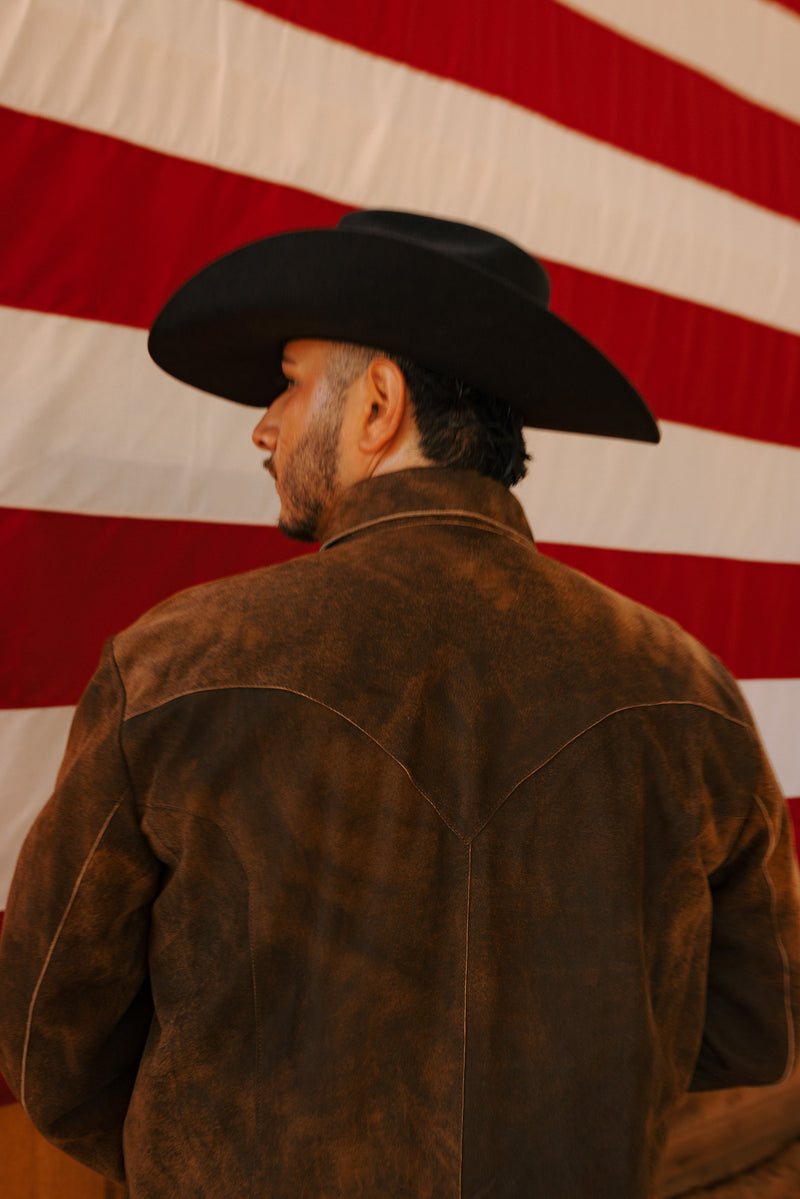 Maverick Exclusive Leather Shirt Jacket