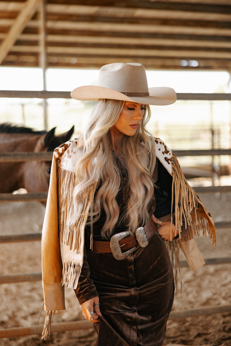 STS WOMEN'S FRONTIER COWHIDE JACKET