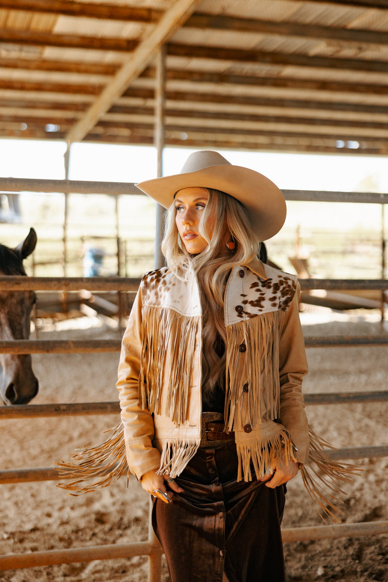 STS WOMEN'S FRONTIER COWHIDE JACKET