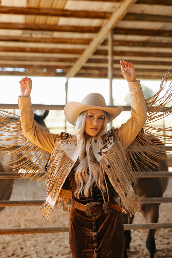 STS WOMEN'S FRONTIER COWHIDE JACKET