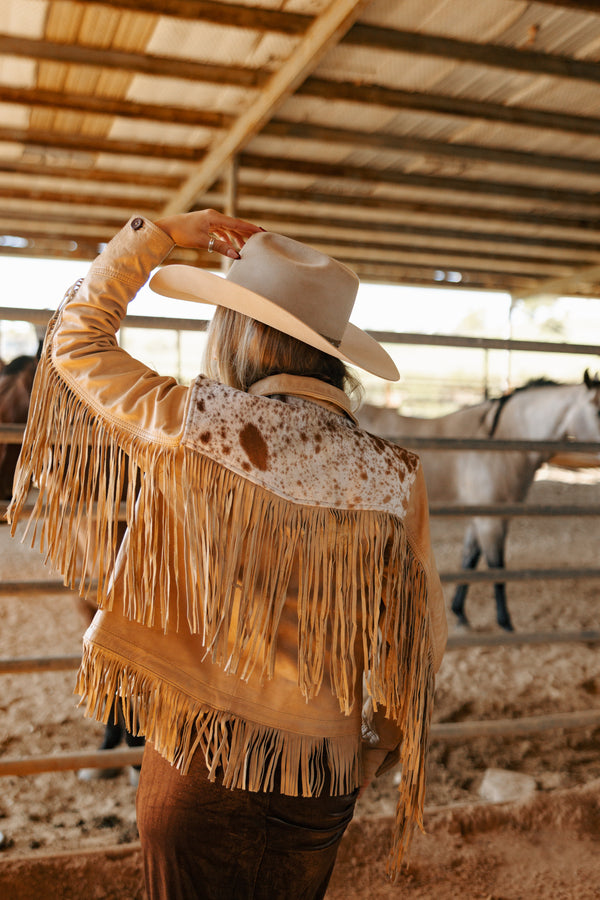 STS WOMEN'S FRONTIER COWHIDE JACKET