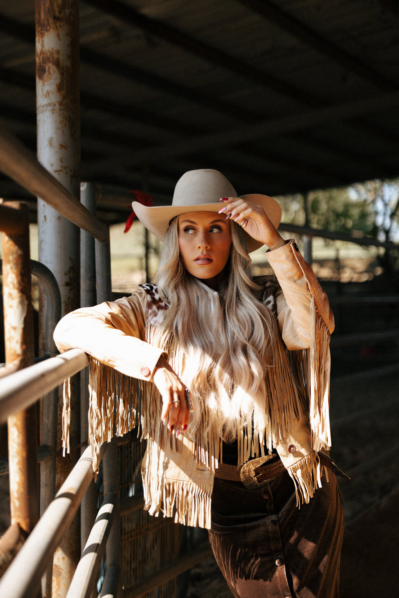 STS WOMEN'S FRONTIER COWHIDE JACKET