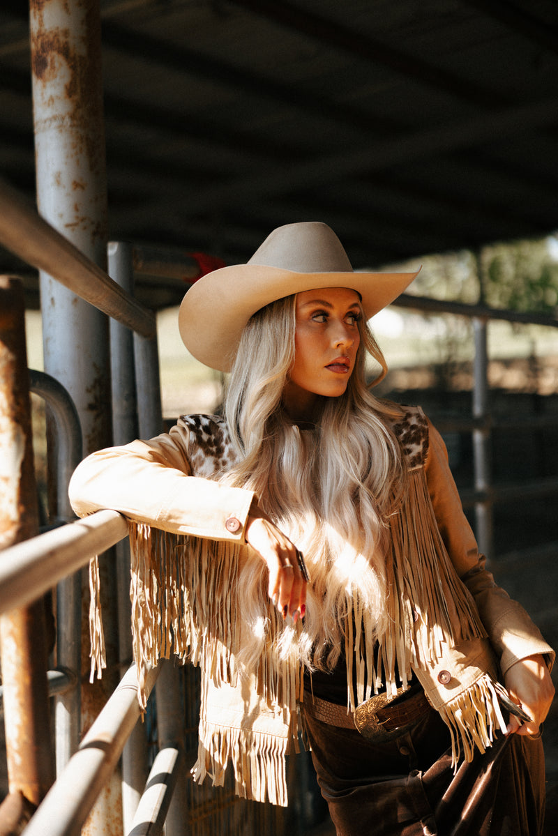 STS WOMEN'S FRONTIER COWHIDE JACKET