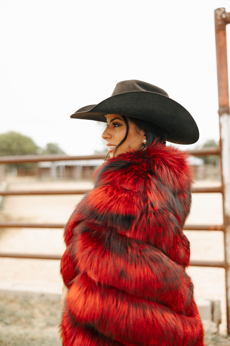 Chaarm Fox Poncho