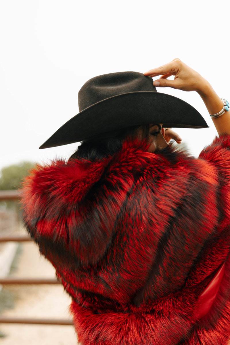 Chaarm Fox Poncho