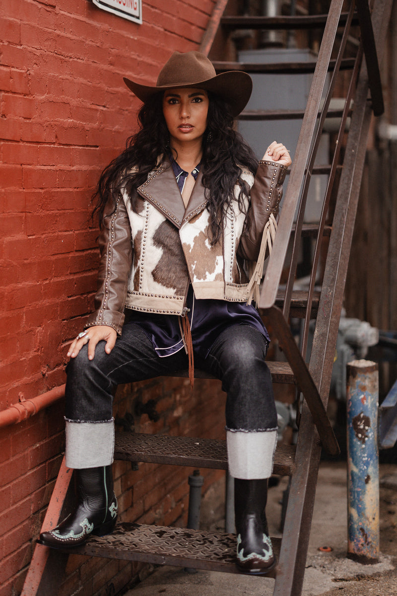 Scully Brown Leather Jacket 