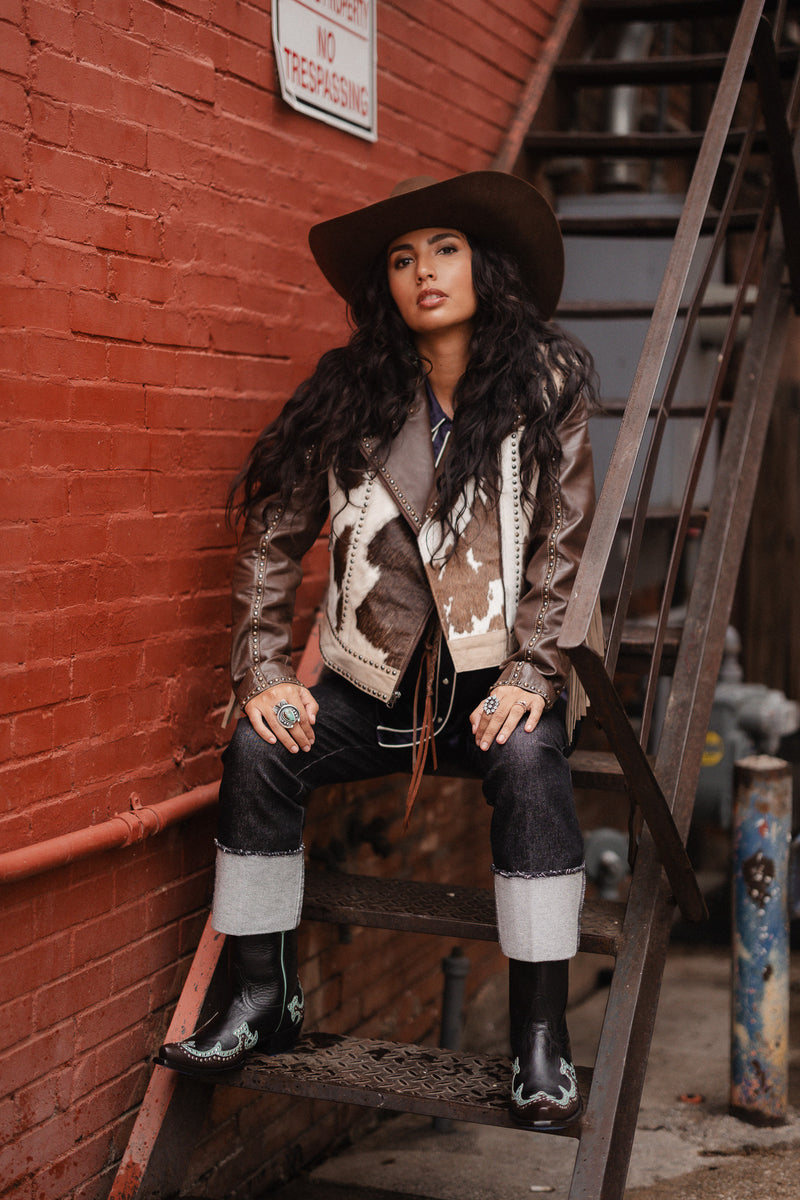 Scully Brown Leather Jacket 