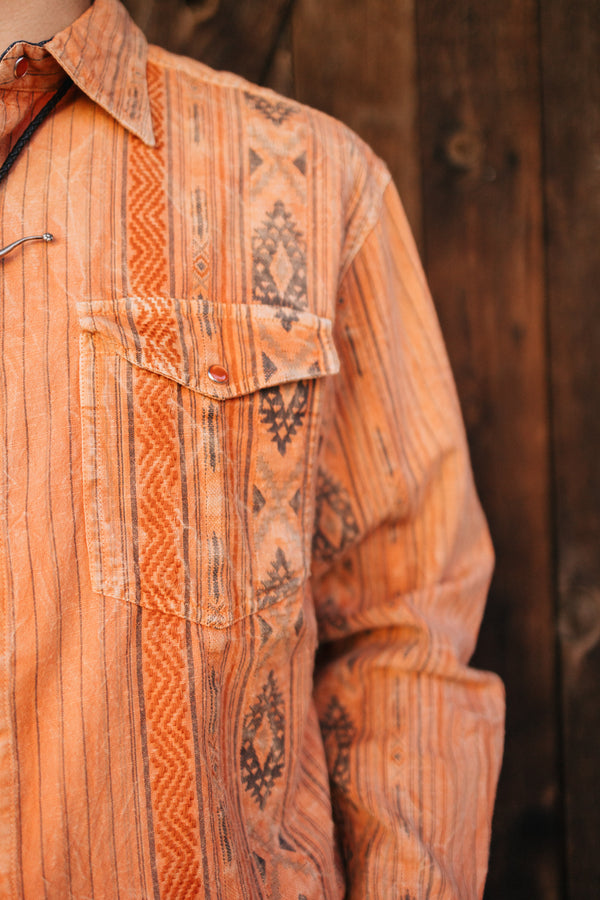 Scully Aztec Wash Shirt