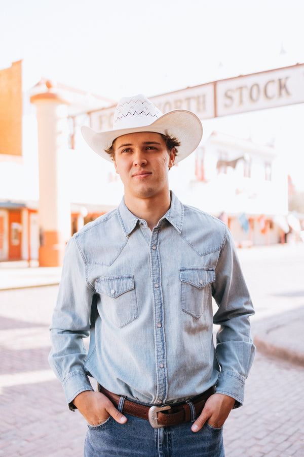 True Grit Chambray Ranch Shirt