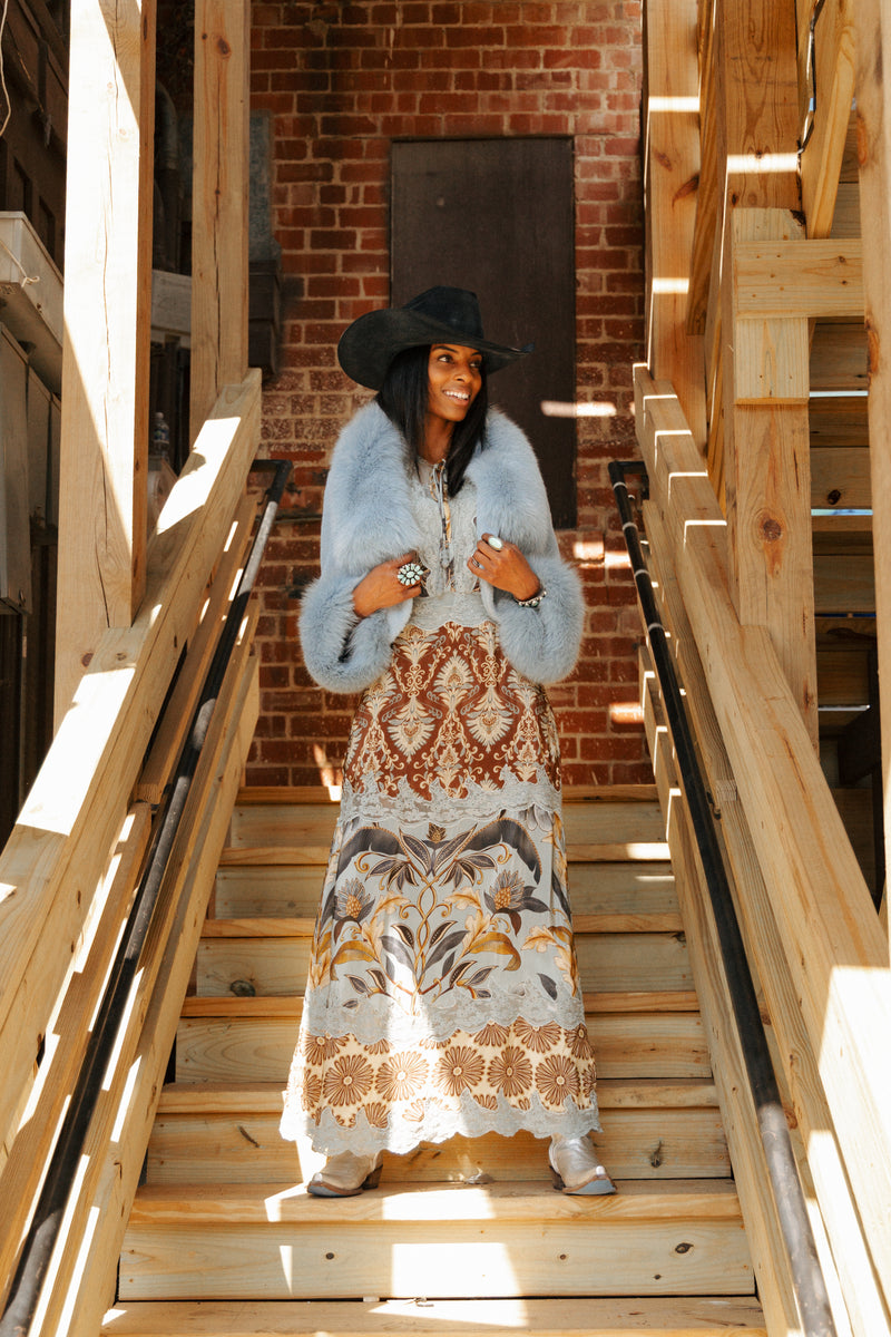 Chaarm Short Bolero Alcantra Jacket 