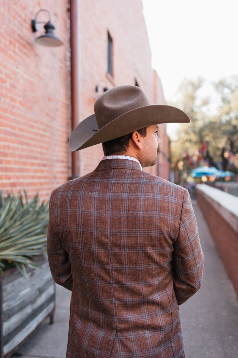 Billy Reid Rust Plaid Sport Coat