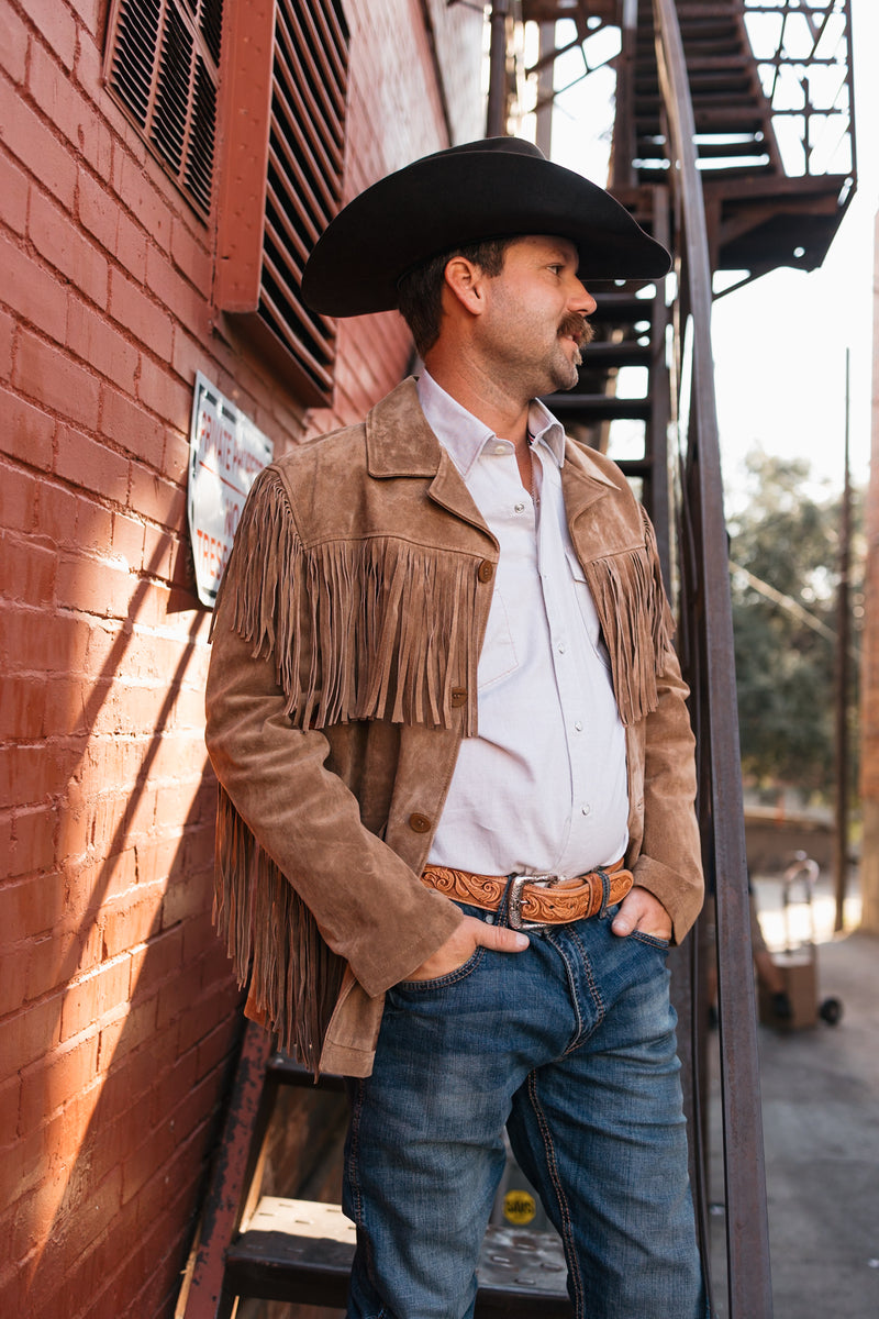 SCULLY SUEDE FRINGED JACKET