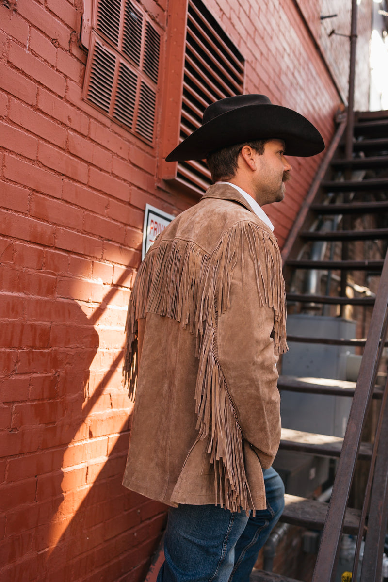 SCULLY SUEDE FRINGED JACKET