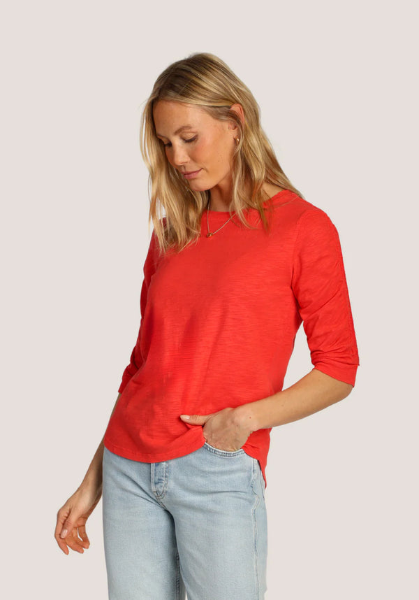 DYLAN JULIA KNIT TEE