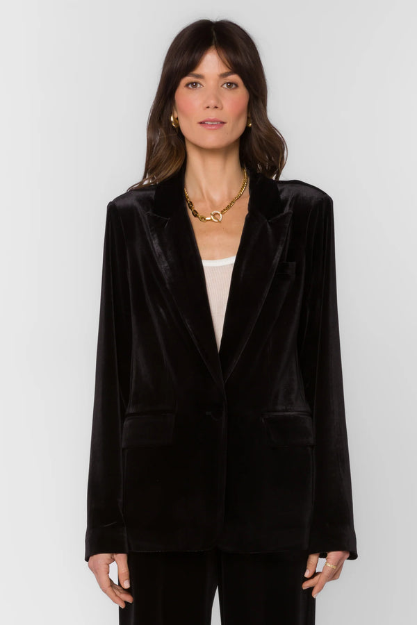 Velvet Heart Lizzy Pure Black Blazer