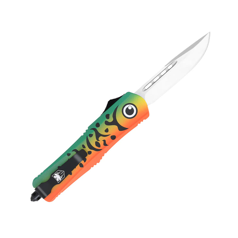 Cobratec Knife Medium FS-3 Green Lure Knife