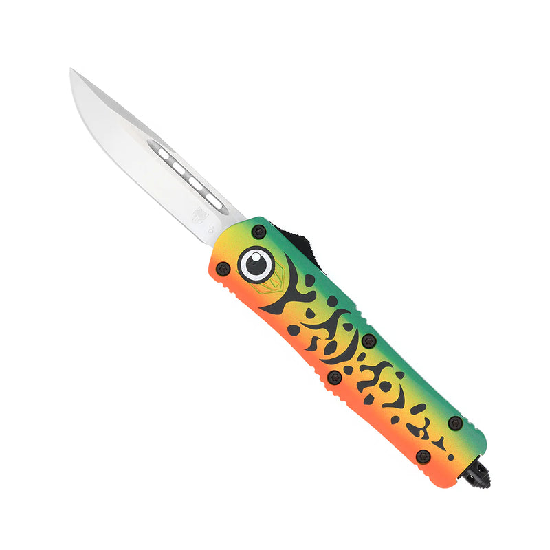 Cobratec Knife Medium FS-3 Green Lure Knife