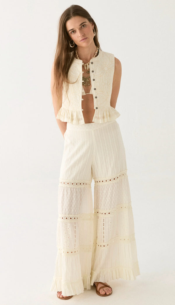 Maison Hotel Mambo Pant - Rumba Lace