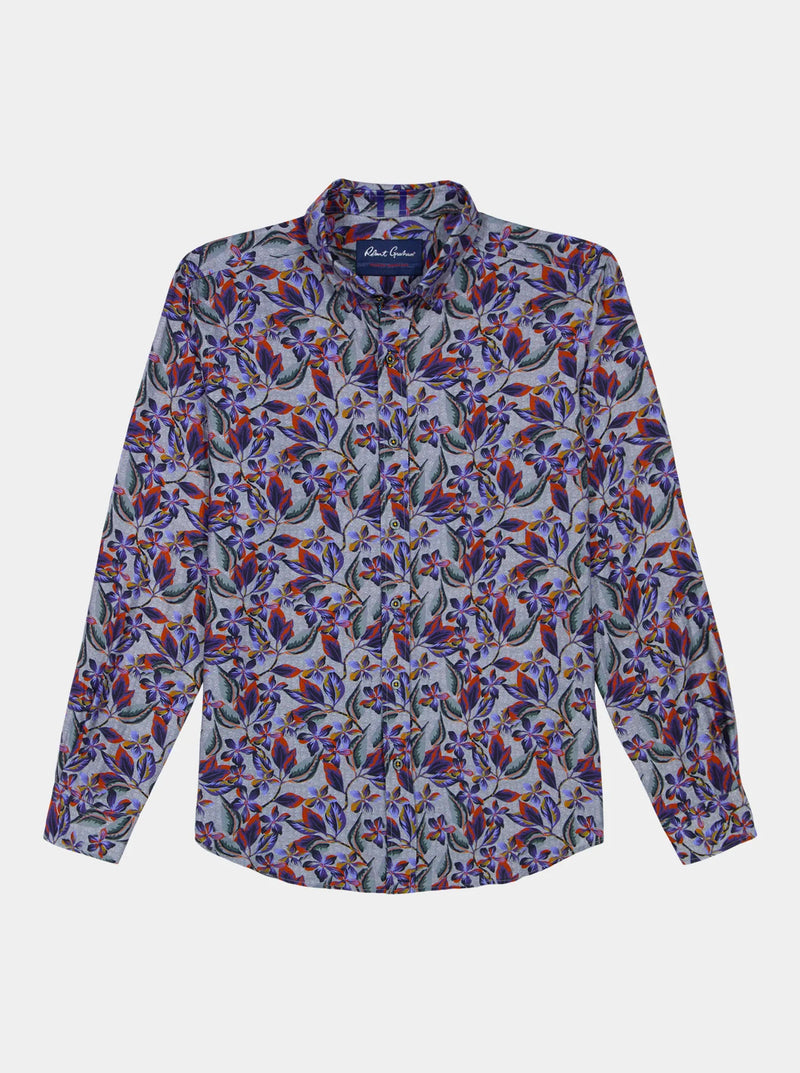 ROBERT GRAHAM ZITON LONG SLEEVE BUTTON DOWN SHIRT