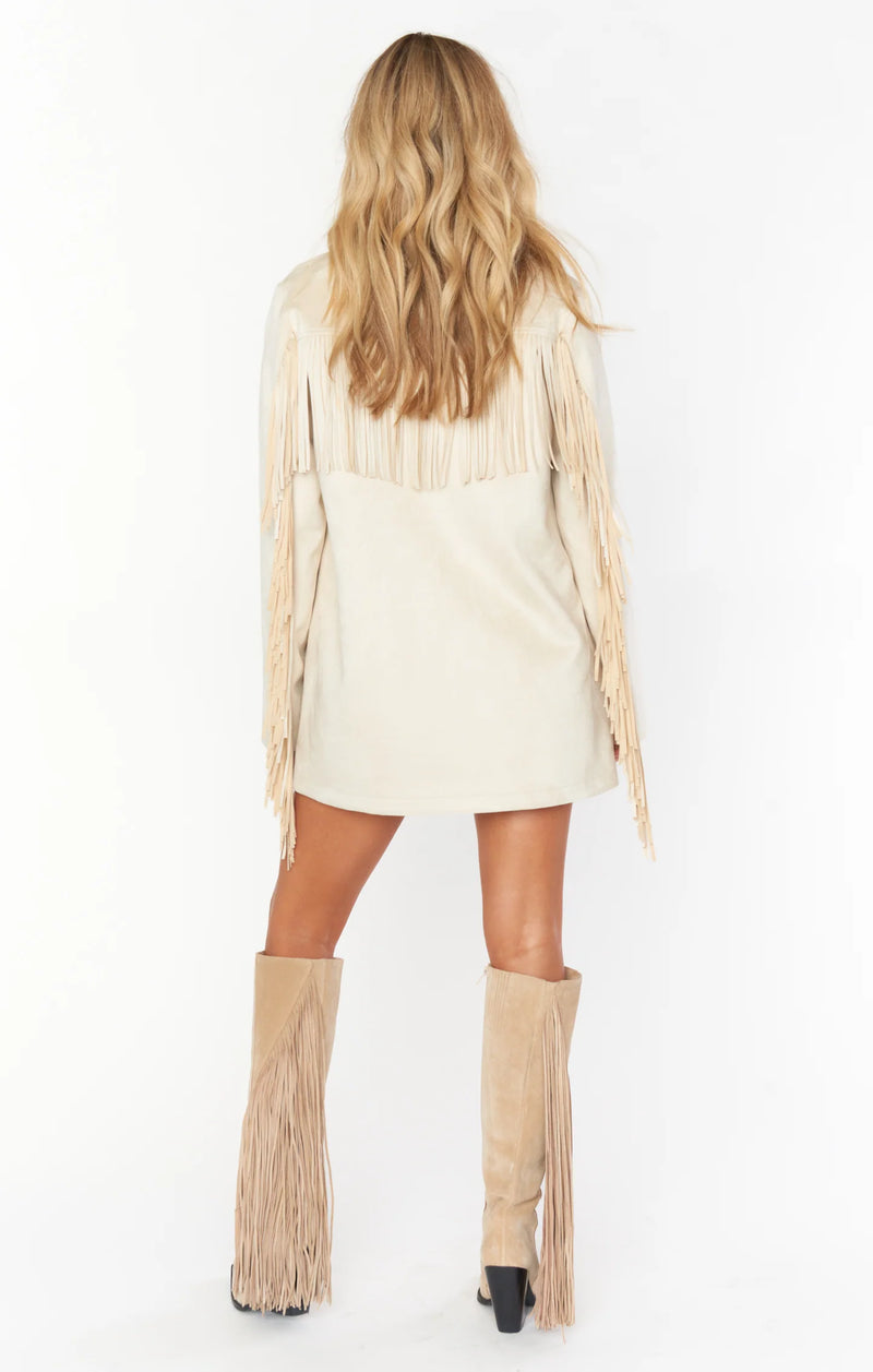 SHOW ME YOUR MUMU SIERRA FRINGE JACKET