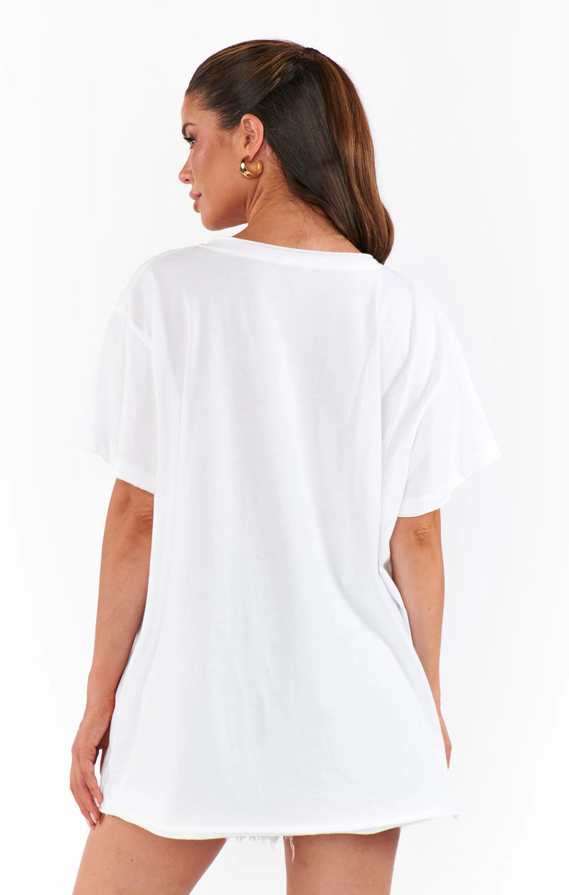Show Me Your Mumu Airport USA Flag Tee