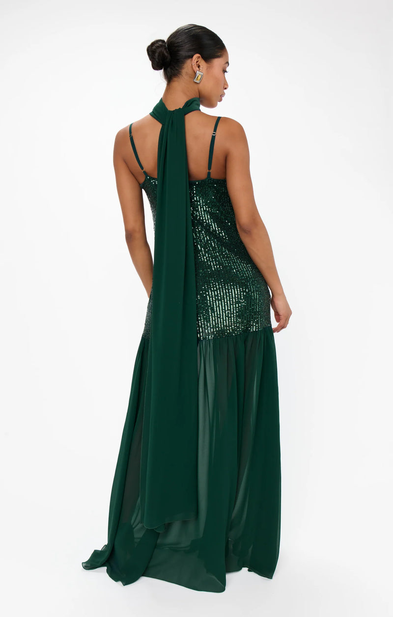 Show Me Your Mumu Dalia Maxi Dress | Green | Size S | Shopbop Show Me Your Mumu Dalia Maxi Dress | Green | Size S | Shopbop