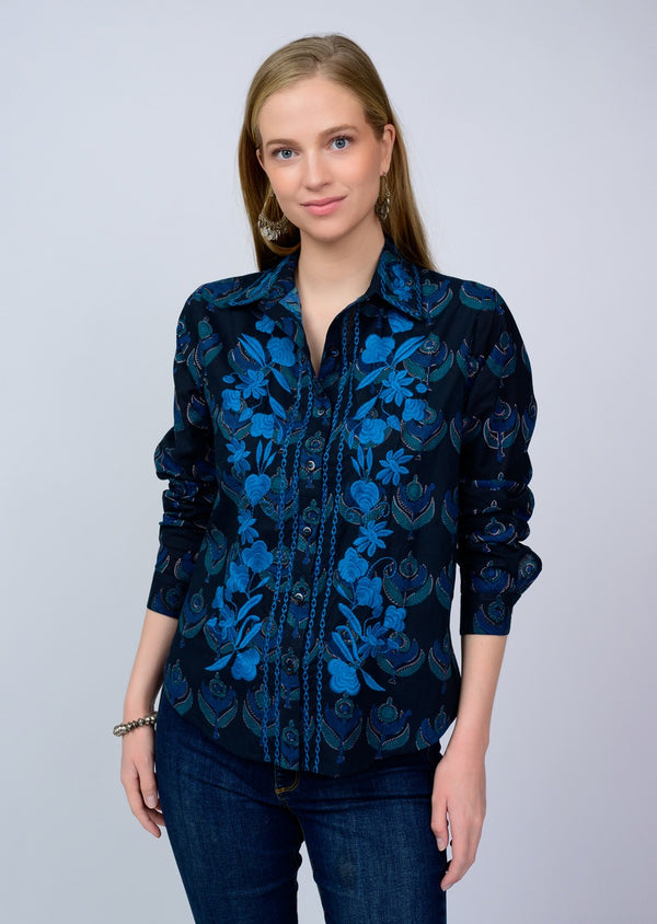 Sister Mary Maricela Button Down Blouse